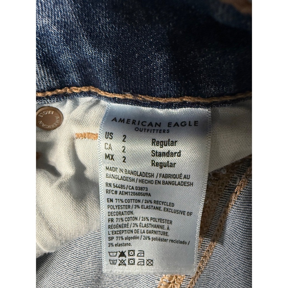 american eagle jeans women size 2 - Picture 4 of 10